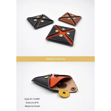 Pochette en cuir véritable - Nouveau fournisseur de porte-monnaie de mode - Fabricant de pochette en gros
