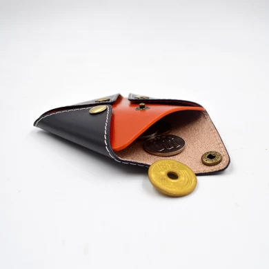 Bolsa de moedas de couro genuíno - Novo fornecedor de bolsa de moedas da moda - Fabricante de bolsas de moedas no atacado