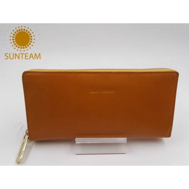 genuine leather goods Bangladesh supplier;  China Lady leather wallet amazon  manufacturer; China OEM/ODM colorful women wallet exporter