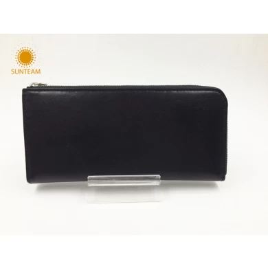 venta caliente nuevas mujeres del diseño billetera billetera de cuero de grano completo billetera-mujeres de Japón al por mayor