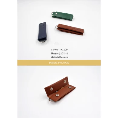 key holder wholesale factory-colorful genuine leather key holder-best women key holder