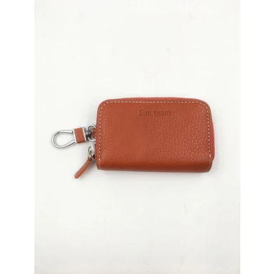 men's slim leather wallet, front pocket leather wallet, Vintage man's leather wallet