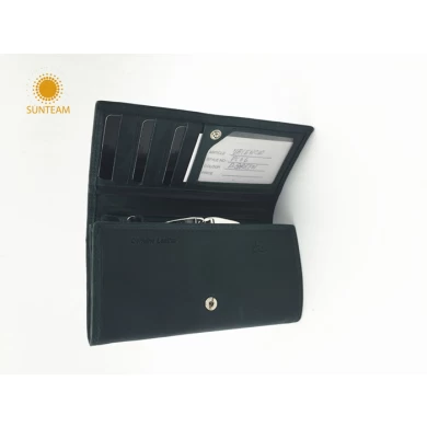 special printing women leather wallet, handmade women wallet uk manufacturer, cheap women genuine leather bag