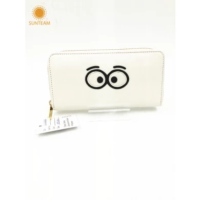 Frauen berühmte Marke Lederbrieftasche, Geldbörse Großhandel Top-Qualität Leder-Brieftasche, Fabrik-Preis Customized Logo