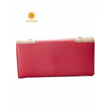 женщин реальный кожаный бумажник фарфора, реальный кожаный бумажник Италии поставщик, уникальный бренд кожаный бумажник производитель