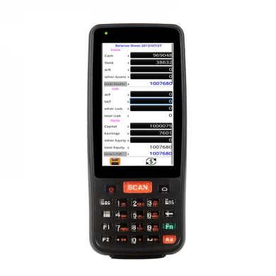 4inch Android Pos Terminál Android Handheld Data Collector Ruční PDA čtečka čárových kódů