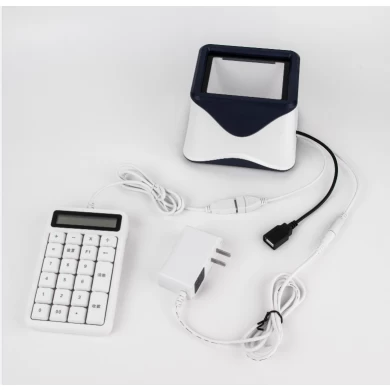 Escáner de pago móvil de escritorio plano 2D con reproducción de voz personalizada
