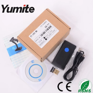 Mini Bluetooth barcode scanner CCD inalámbrica YT-1401-MA