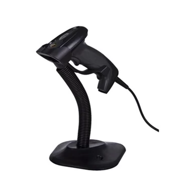 Semi-automotive barcode scanner with display handheld wired barcode scanner CCD Yumite YT-1102B for super maket bookstore and so on