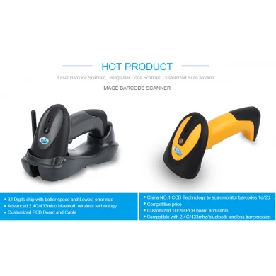 Wireless 433Mhz Barcode Scanner with USB Dongle