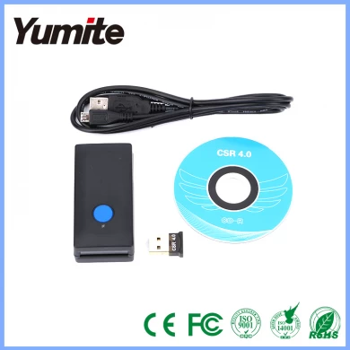 Inalámbrico de bolsillo CCD del escáner, escáner de código de barras Bluetooth, Bluetooth Mini lector de código de barras YT-1402-MA