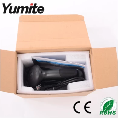 Yumite Barcodescanner 433MHZ Wireless-CCD Barcodescanner mit Ladestation YT-1501