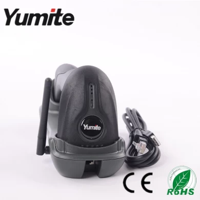 cordless 433Mhz CCD with charge base barcode scanner with rugged shell YT-1501