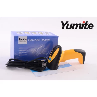 wireless CCD 433MHz barcode scanner with USB receiver hot-sale and low priece YT-1301