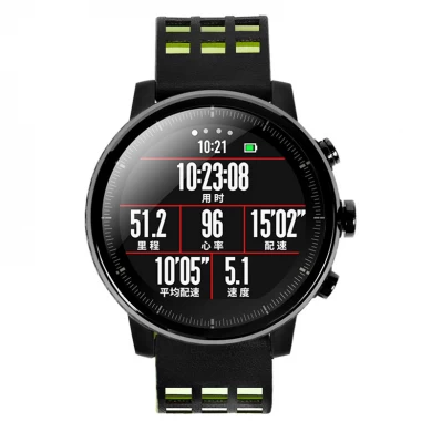 22mm echt lederen horlogebandje voor HUAMI Amazfit Stratos Smart Watch 2
