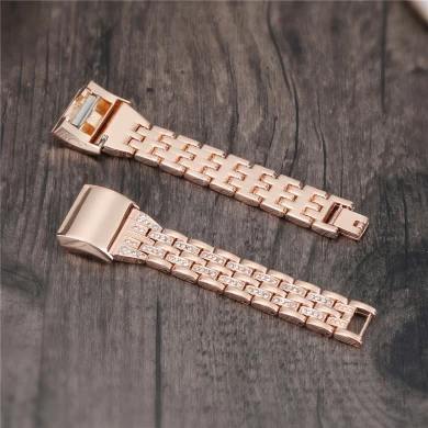 Adjustable  Metal Replacement Bands with Bling Rhinestone