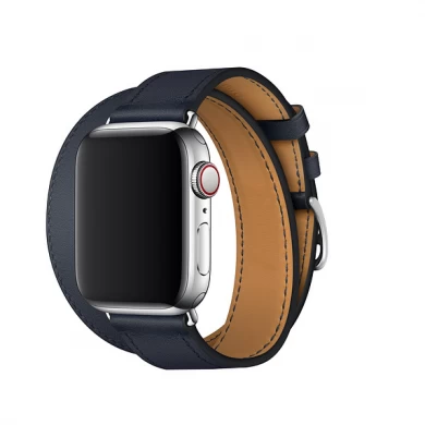 CBAW15 40 мм двойной тур Apple Watch Hermès Кожаный ремешок