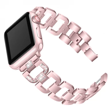 CBAW20 Trendybay Bling Diamond Strass metalen armband voor iWatch