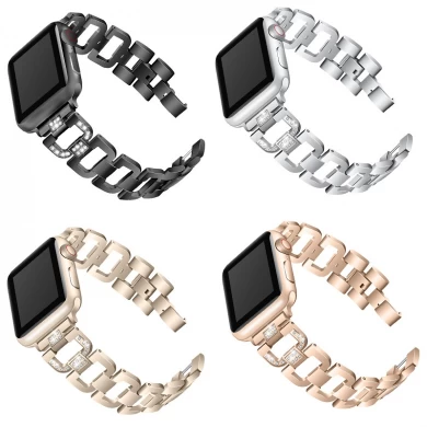CBAW20 Trendybay Bling Diamond Strass metalen armband voor iWatch