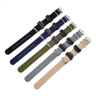 CBCS01-N5 Sport Wojskowe nylonowe paski do zegarków na bransoletkę Casio G Shock Pasek z adapterami