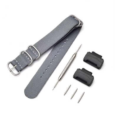 Cinturini per orologio da polso in nylon militare sportivo CBCS01-N5 per cinturino cinturino cinturino Casio G Shock con adattatori