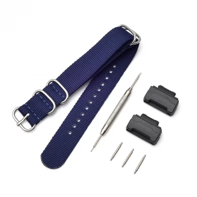 Cinturini per orologio da polso in nylon militare sportivo CBCS01-N5 per cinturino cinturino cinturino Casio G Shock con adattatori