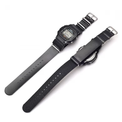 CBCS01-P3 Bracelet de montre en cuir PU d'une seule pièce de 22 mm pour bracelet en cuir de montre Casio G Shock