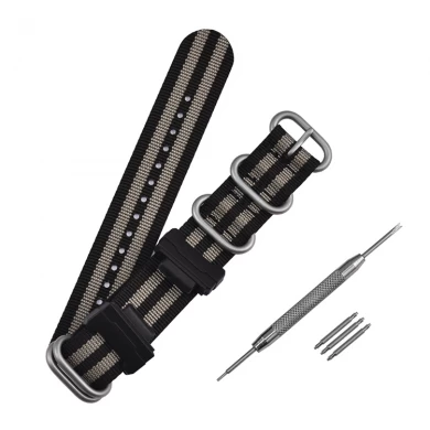 CBCS01-Y5 Cinturino in nylon robusto di lusso da 22 mm per cinturino da polso Casio G Shock GA110