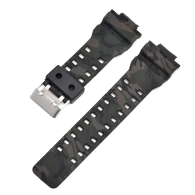 CBCS10 Cinturino mimetico da 16 mm per Casio G-Shock GA-110 GA-100 GA-120