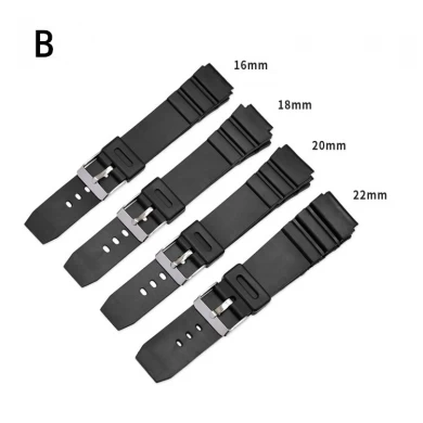 CBCS13 pour montres Casio Bracelet de montre-bracelet Bracelets de montre 16mm 18mm 20mm 22mm
