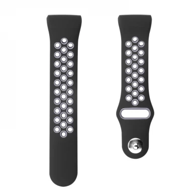 CBFC105 Breathable Soft Silicone Adjustable Sport Strap For Fitbit Charge 3