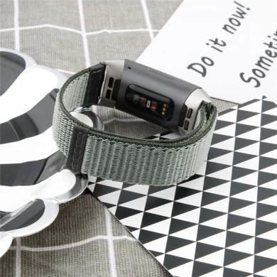 CBFC111 Trendybay geweven nylon horlogeband voor Fitbit Charge 3