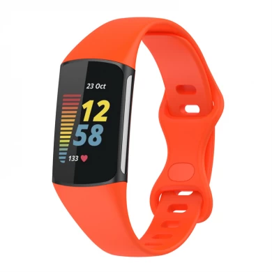 CBFC5-32 Sport Silicone Watch Strap para Fitbit Charge 5