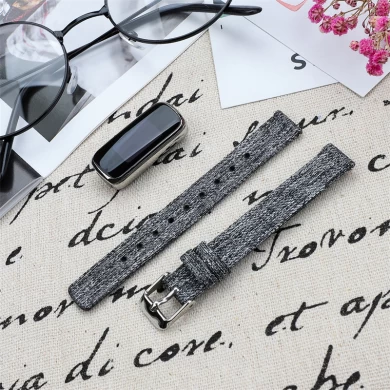 CBFL12 Groothandel fabriek prijs canvas horlogeband band voor fitbit luxe polsband slimme armband