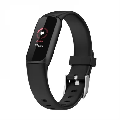 CBFL13卸売スポーツカラフルなゴム製腕時計バンドシリコンウォッチストラップ用Fitbit Luxe