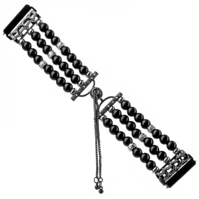 CBFV102 Adjustable Stylish Faux Pearl Replacement Watch Strap