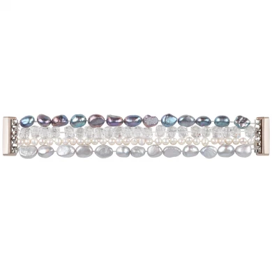 CBFV20 Charme elastische handgefertigte Perlenperlen Schmuck-Armbanduhr für Fitbit Versa 3 Sinn