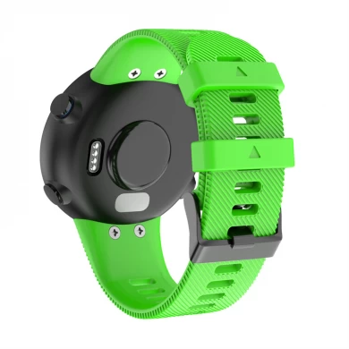 CBGM103 20mm Silicone Watch Strap For Garmin Foreunner 45