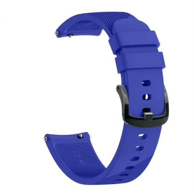 CBGM36 20mm a rilascio rapido Easy Fit Silicone Smart Watch Band per Garmin Forerunner 645 245