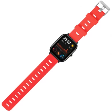 CBHA-106 Silicone Rubber Wrist Watch Strap For Xiaomi Amazfit GTS Smartwatch