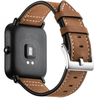 CBHM01 20mm Genuine Leather Watch Strap
