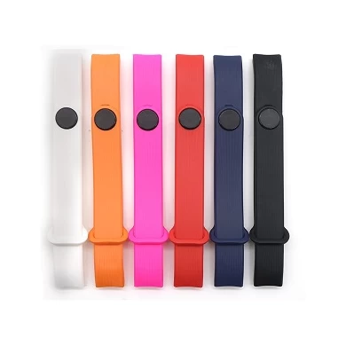 CBHW03 Vertical Grain Silicone Watch Band For Huawei Honor 4