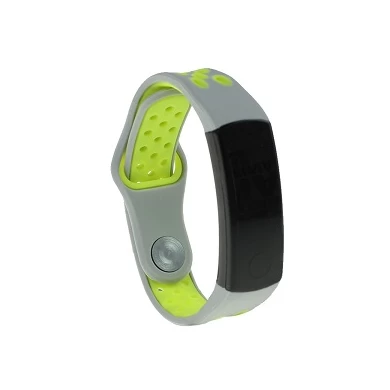 CBHW04 correa de reloj de silicona deportiva transpirable de doble color para Huawei Honor 3