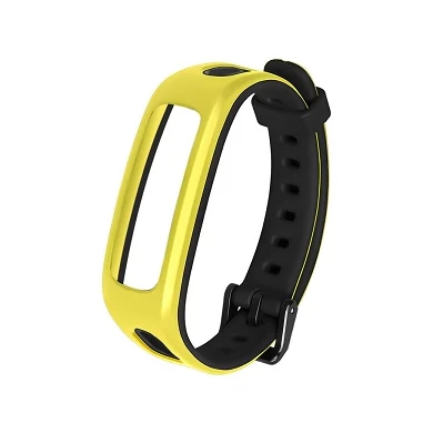 CBHW08 Çift Renkler Nefes Spor Silikon Akıllı Watch Band Için Huawei Onur 4