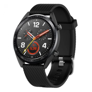 CBHW18 Art- und Weisesport-Beschaffenheits-weiches Silikon-Uhrenarmband für Huawei Uhr GT