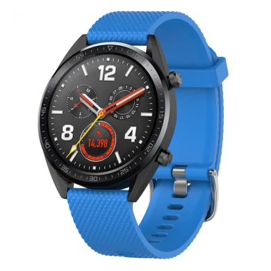 CBHW18 Fashion Sport Texture Soft Silicone Watch Band For Huawei Watch GT
