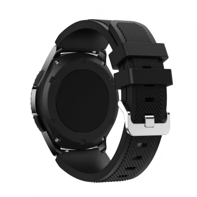 CBHW20 Twill Pattern Мягкий силиконовый ремешок для часов для Huawei Watch GT