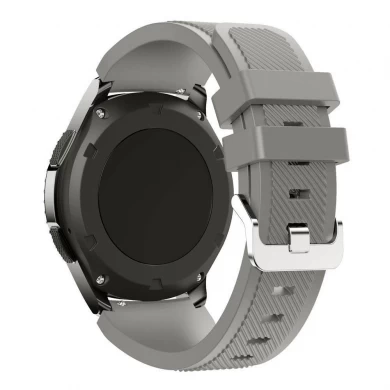 CBHW20 Correa de reloj de silicona suave con patrón de sarga para reloj de Huawei GT