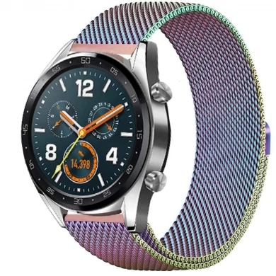 CBHW26 Magnetic Closure Milanese Loop Watch Band For Huawei Watch GT