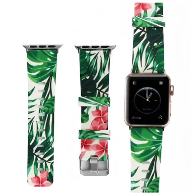 CBIW1021 Modny kolorowy silikonowy pasek do zegarków do zegarka Apple